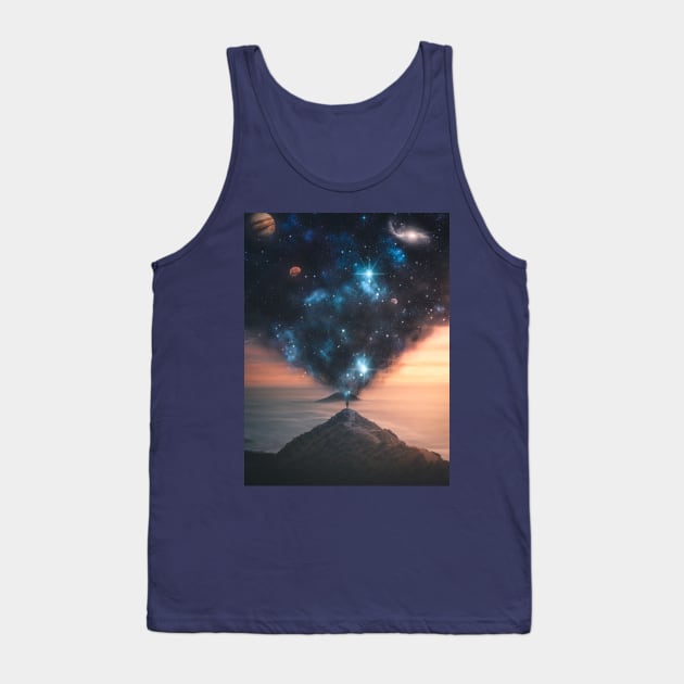 Free mind Tank Top by m1a1visuals